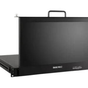 SEETEC 17.3 Inch 1RU Pull Out Rack Mount Monitor Full HD 1920x1080 SC173-HD-56