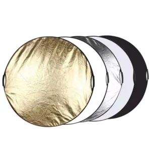 PhotoTech 5 IN 1 Reflector with 2 handel 80cm