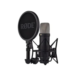 RODE NT1 5th Generation Large-Diaphragm Cardioid Condenser XLR/USB Microphone (Black)
