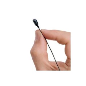 Sennheiser MKE 2 Gold Series Subminiature Omnidirectional Lavalier Microphone with Locking 3.5mm Connector & Accessories (Black)