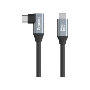 SmallRig USB-C (Straight) to USB-C (Angled) Data Cable (60cm / 23.6in) 4791