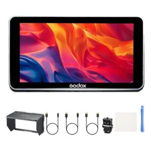 Godox GM6S Pro 5 inch 4K Ultra-Bright 2000nit On-Camera Monitor Kit