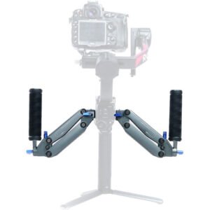 DigitalFoto Solution Limited Universal Gimbal Z-Axis Spring Dual Handgrips with NATO Clamp for DJI RS Series